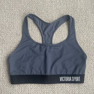NEW NWOT Victoria Sport sports bra, medium, gray - Victoria’s Secret